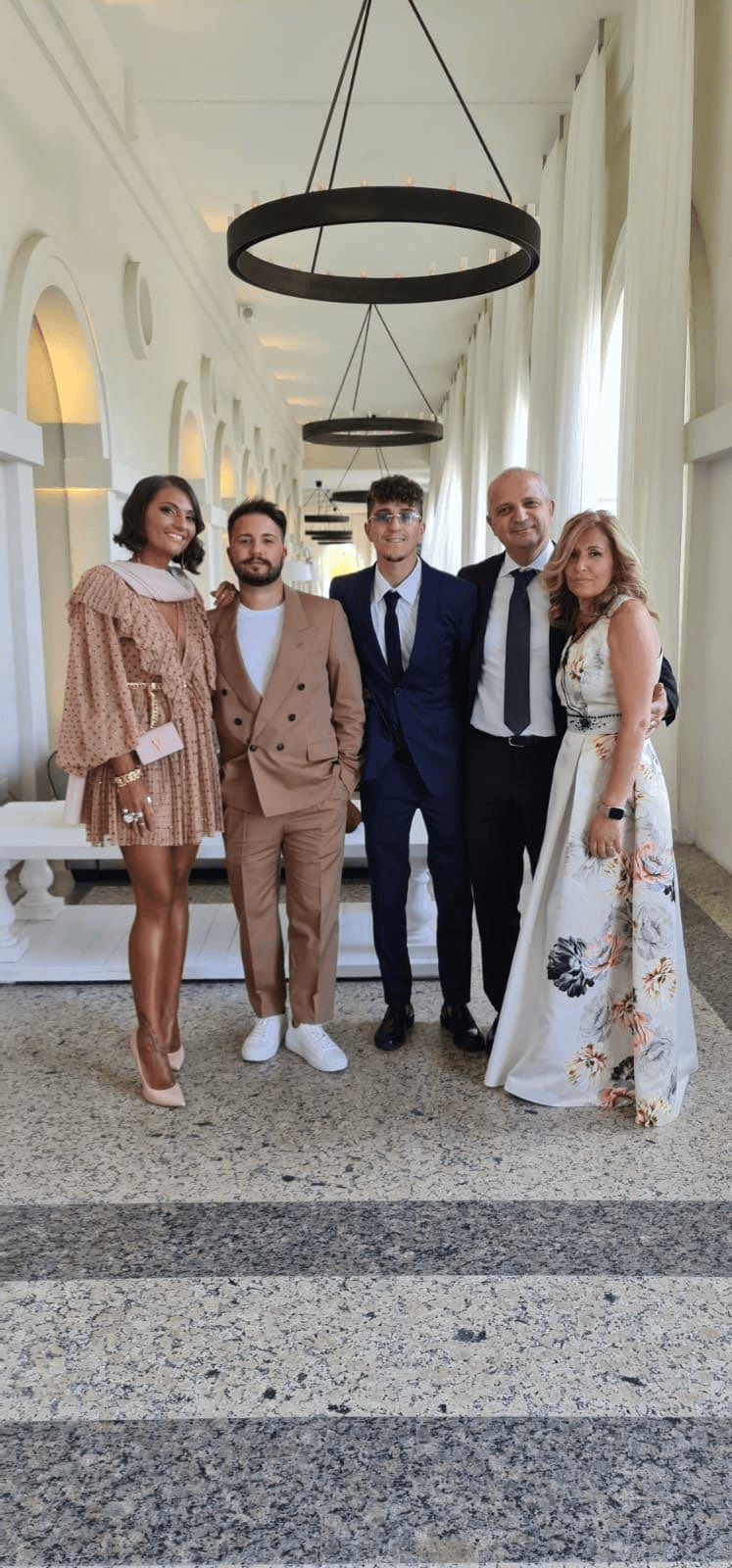 Ricordo 1 di Saverio con la sua famiglia